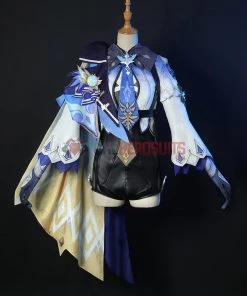 OneHeroSuits Eula Genshin Impact Cosplay Costume Full Set With Cosplay Boots Costumes