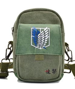 Accessories The Wings Of Freedom Attack On Titan Printed Fanny Pack - OneHeroSuits