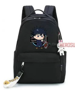 OneHeroSuits Girls Mini Q Backpack Jujutsu Kaisen Characters Printed Bag Accessories