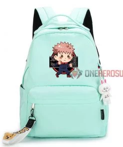 OneHeroSuits Girls Mini Q Backpack Jujutsu Kaisen Characters Printed Bag Accessories