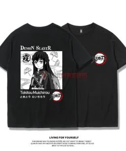 OneHeroSuits Demon Slayer Creative Print Anime T-shirt Nezuko/Tanjiro/Giyuu