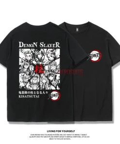 OneHeroSuits Demon Slayer Creative Print Anime T-shirt Nezuko/Tanjiro/Giyuu