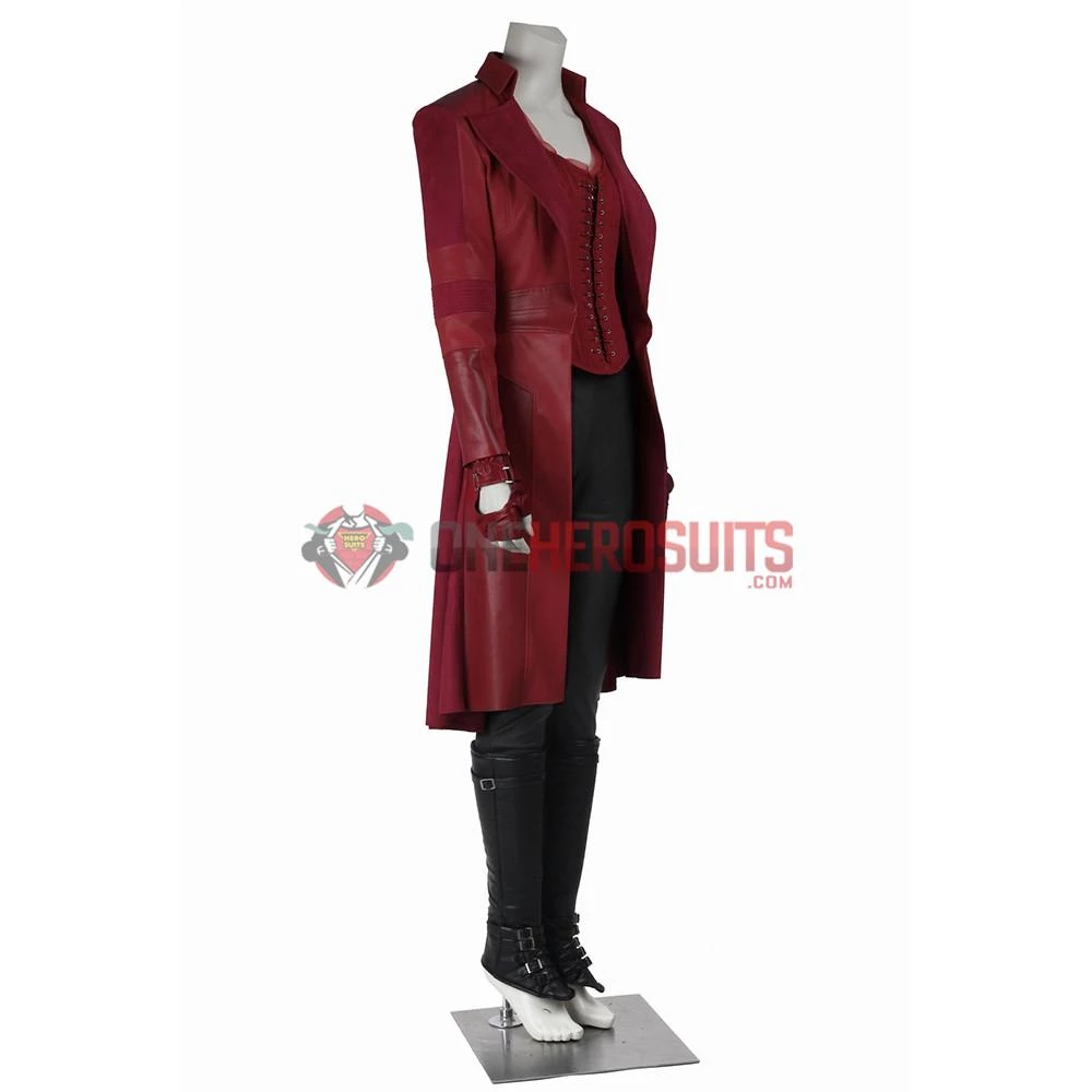 OneHeroSuits Scarlet Witch Cosplay Costume Wanda Maximov Cosplay Costume Avengers Suit Costumes 3 OneHeroSuits Scarlet Witch Cosplay Costume Wanda Maximov Cosplay Costume Avengers Suit Costumes