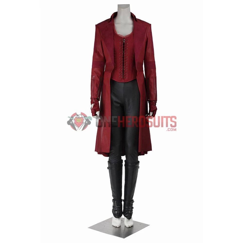 OneHeroSuits Scarlet Witch Cosplay Costume Wanda Maximov Cosplay Costume Avengers Suit Costumes 2 OneHeroSuits Scarlet Witch Cosplay Costume Wanda Maximov Cosplay Costume Avengers Suit Costumes