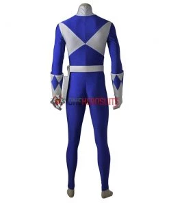 OneHeroSuits Blue Ranger Cosplay Costumes Mighty Morphin Power Rangers Cosplay Suit