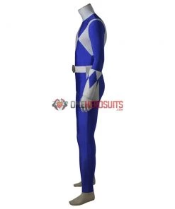 OneHeroSuits Blue Ranger Cosplay Costumes Mighty Morphin Power Rangers Cosplay Suit