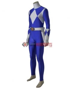 OneHeroSuits Blue Ranger Cosplay Costumes Mighty Morphin Power Rangers Cosplay Suit