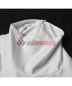 OneHeroSuits White Ranger Cosplay Costume Mighty Morphin Power Rangers Suit