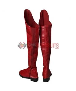 OneHeroSuits Supergirl Cosplay Costume Female Classic Red SuperHero Suit Costumes