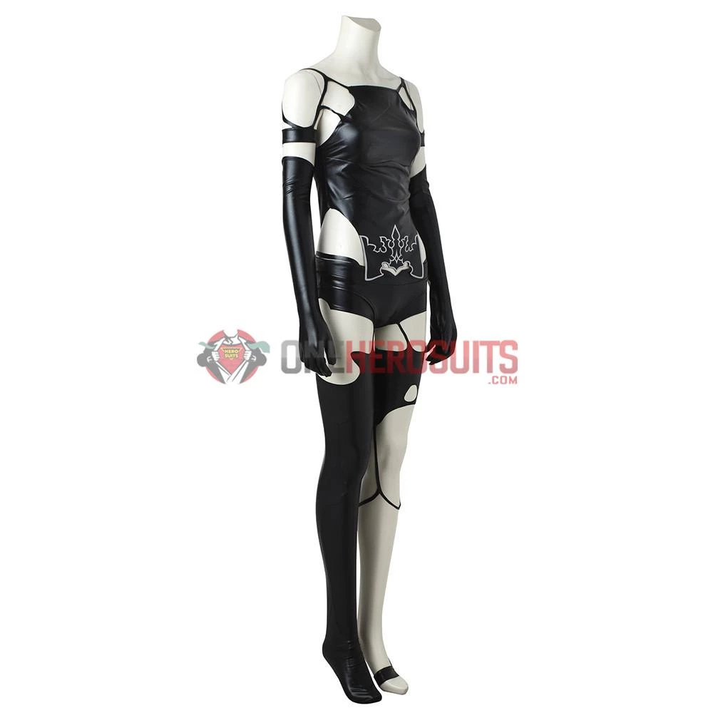 OneHeroSuits Costumes Type A Cospaly Costume NieR Automata YoRHa A2 Black Suit 4 OneHeroSuits Costumes Type A Cospaly Costume NieR Automata YoRHa A2 Black Suit