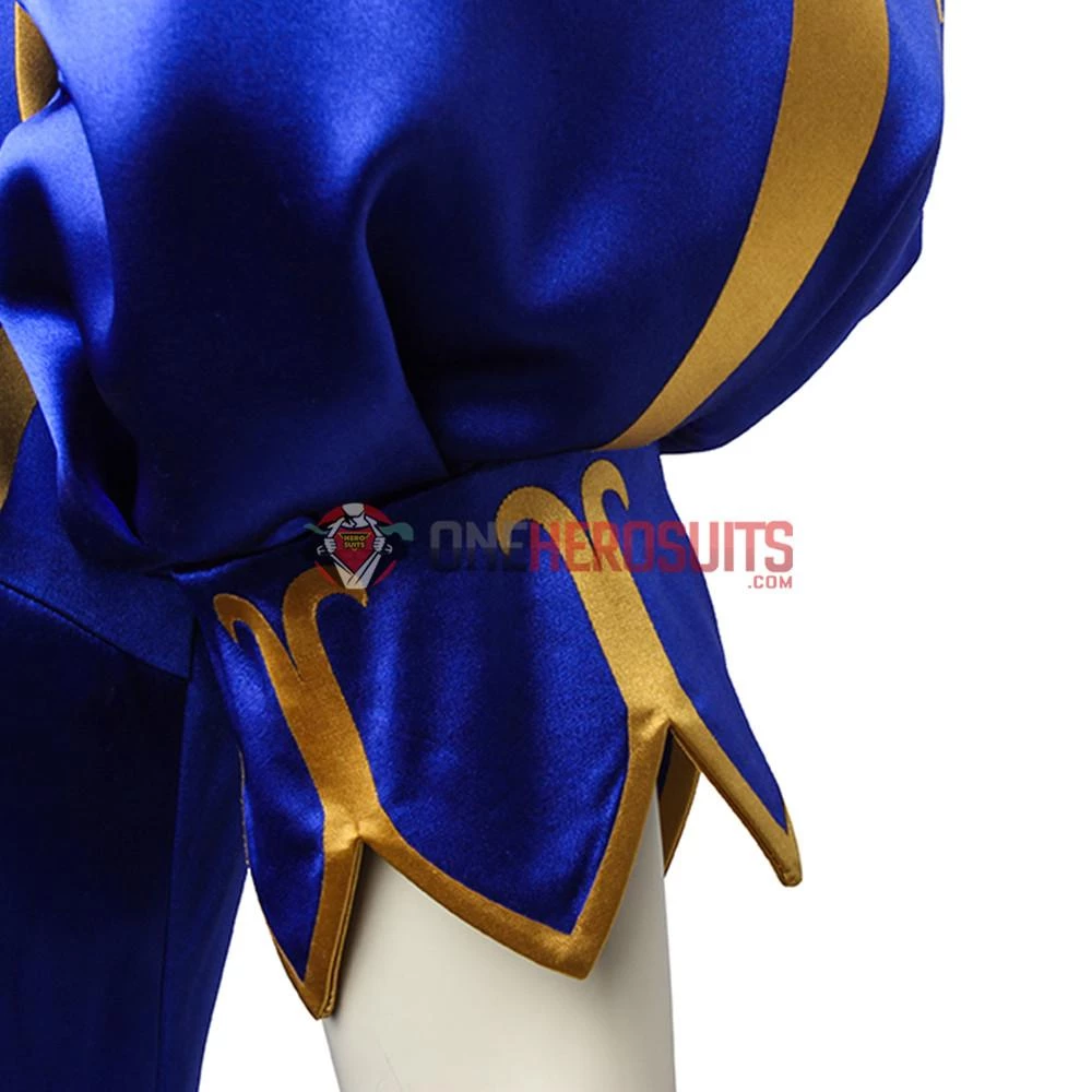 OneHeroSuits Chun Li Cosplay Costume Chinese Kung Fu Dress Up Street Fighter Suit 16 OneHeroSuits Chun Li Cosplay Costume Chinese Kung Fu Dress Up Street Fighter Suit