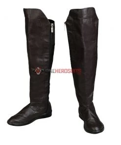 OneHeroSuits Okoye Wakanda General Cosplay Shoes Avengers Endgame Boots Costumes