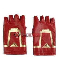 OneHeroSuits Costumes Carol Danvers Cosplay Costume Captain Marvel Dark Color Red Cosplay Suit