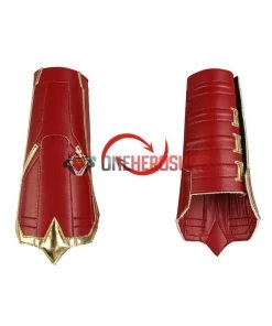 OneHeroSuits Costumes Carol Danvers Cosplay Costume Captain Marvel Dark Color Red Cosplay Suit