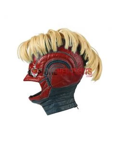 OneHeroSuits Costumes Carol Danvers Cosplay Costume Captain Marvel Dark Color Red Cosplay Suit