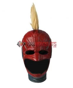 OneHeroSuits Costumes Carol Danvers Cosplay Costume Captain Marvel Dark Color Red Cosplay Suit
