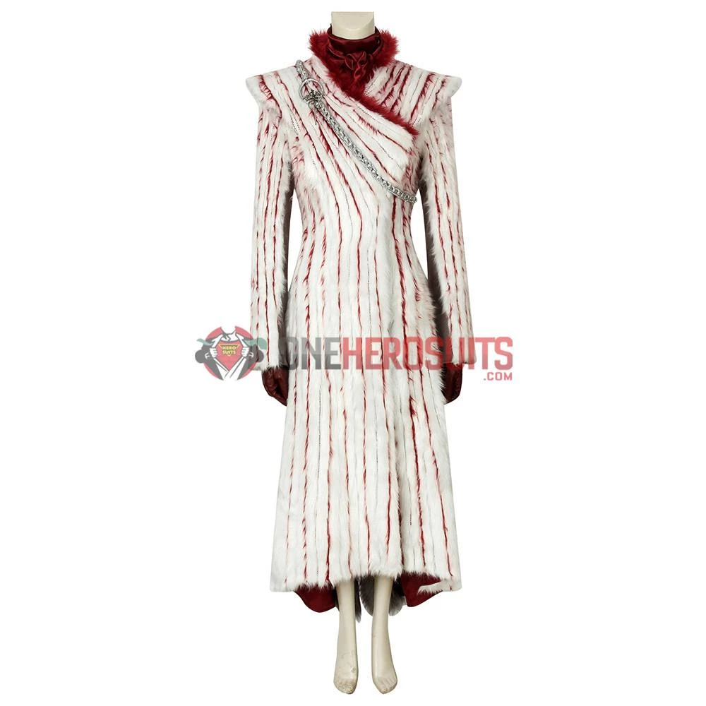 OneHeroSuits Daenerys Targaryen Cosplay Costumes GOT S8 Mother Of Dragons Cosplay Suit 6 OneHeroSuits Daenerys Targaryen Cosplay Costumes GOT S8 Mother Of Dragons Cosplay Suit