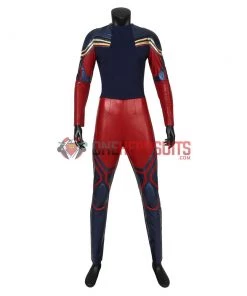 OneHeroSuits Captain Marvel Carol Danvers Cosplay Costumes Avengers 4 Endgame Cosplay Suit