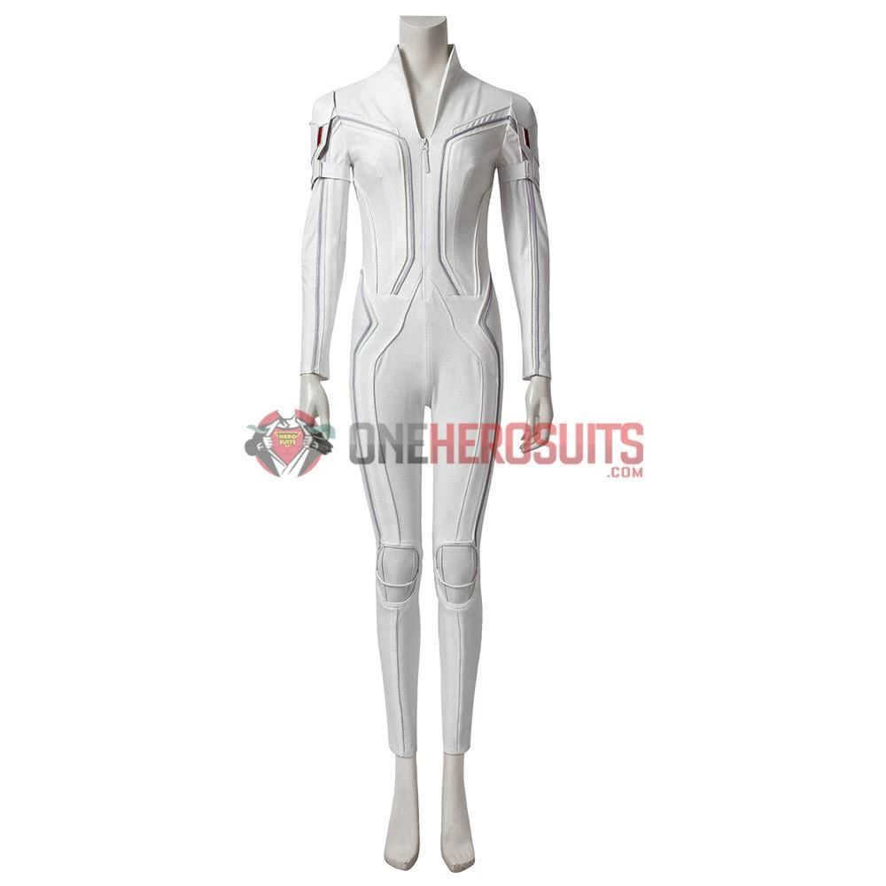 OneHeroSuits Black Widow White Cosplay Costumes Natasha Romanoff Cosplay Suit 3 OneHeroSuits Black Widow White Cosplay Costumes Natasha Romanoff Cosplay Suit