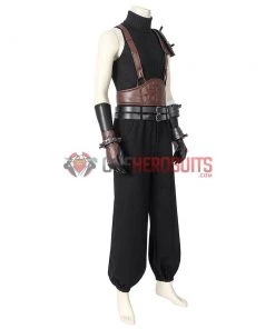 OneHeroSuits Cloud Strife Black Cosplay Costumes FFVII Remake Cosplay Suit
