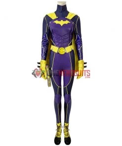OneHeroSuits Batgirl Cosplay Costumes Gotham Knights BatGirl Purple Suit