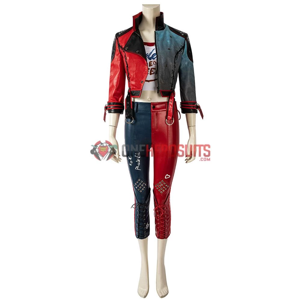 OneHeroSuits Costumes Harley Quinn Cosplay Costume Kill The Justice League Harley Quinn Suit 14 OneHeroSuits Costumes Harley Quinn Cosplay Costume Kill The Justice League Harley Quinn Suit
