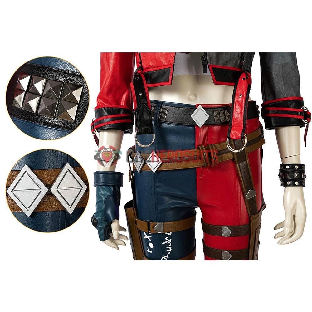 OneHeroSuits Costumes Harley Quinn Cosplay Costume Kill The Justice League Harley Quinn Suit 19 OneHeroSuits Costumes Harley Quinn Cosplay Costume Kill The Justice League Harley Quinn Suit