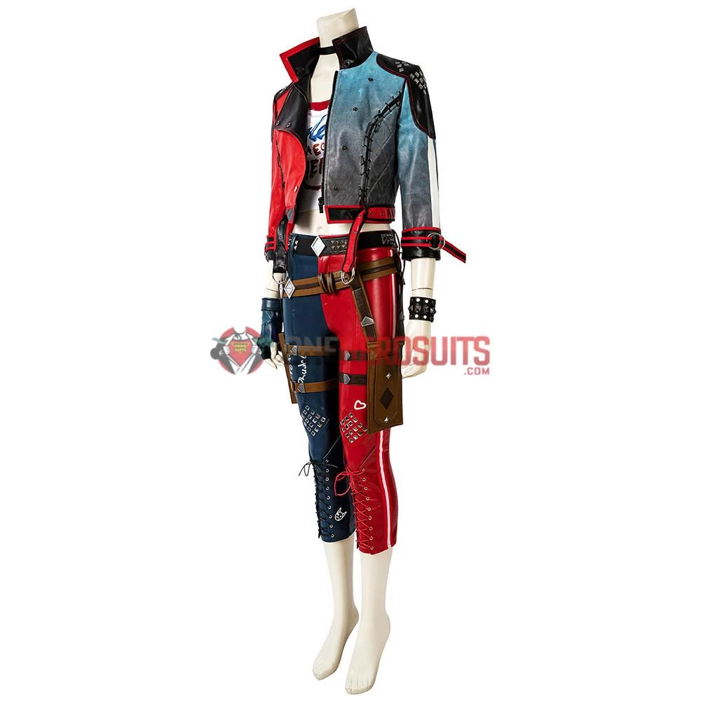 OneHeroSuits Costumes Harley Quinn Cosplay Costume Kill The Justice League Harley Quinn Suit 25 OneHeroSuits Costumes Harley Quinn Cosplay Costume Kill The Justice League Harley Quinn Suit
