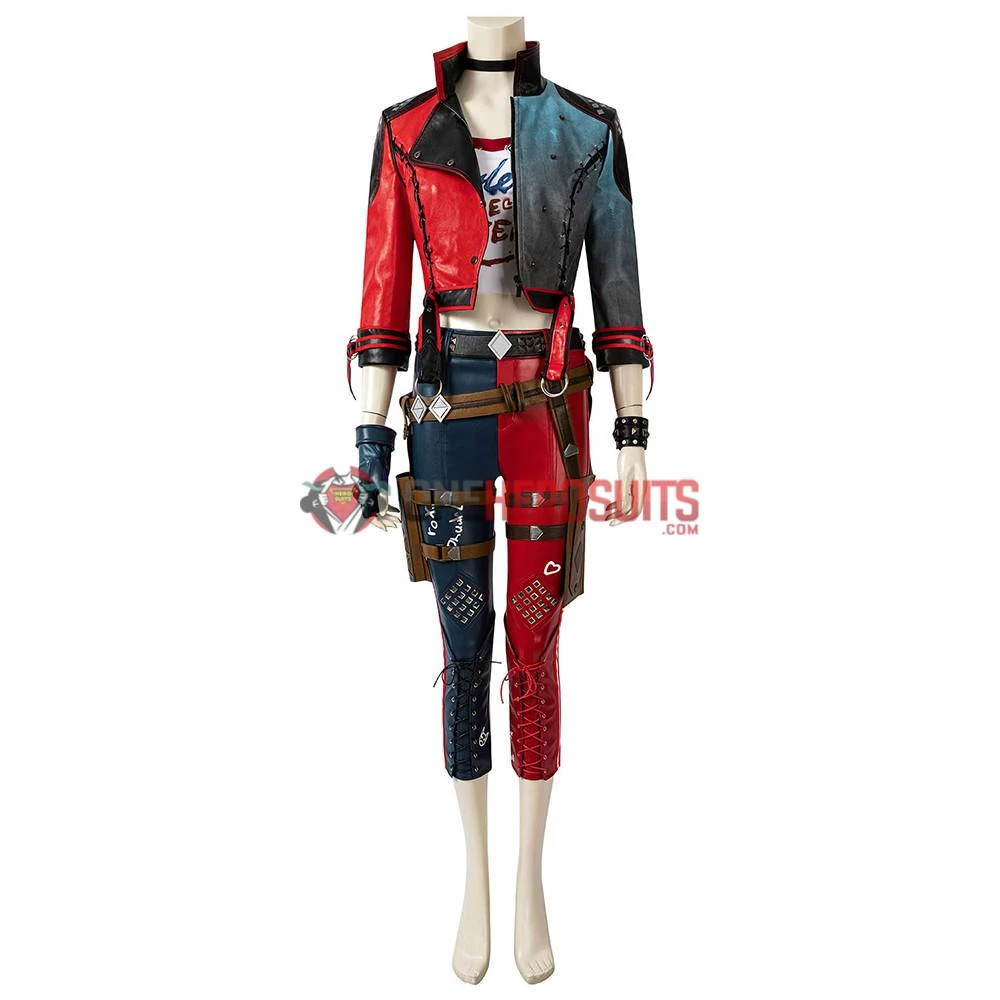 OneHeroSuits Costumes Harley Quinn Cosplay Costume Kill The Justice League Harley Quinn Suit 26 OneHeroSuits Costumes Harley Quinn Cosplay Costume Kill The Justice League Harley Quinn Suit