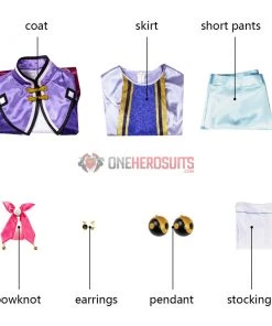 Genshin Impact Qiqi Cosplay Costume OneHeroSuits Costumes 40 Genshin Impact Qiqi Cosplay Costume OneHeroSuits Costumes