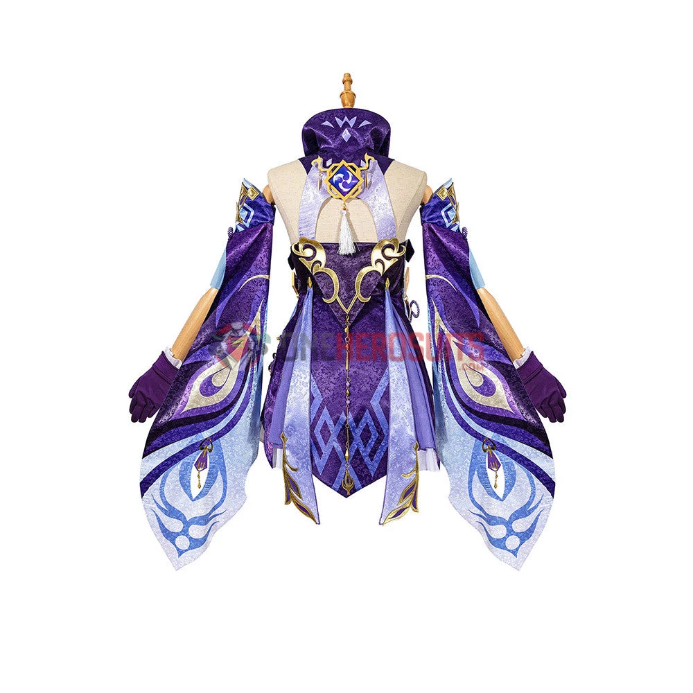 OneHeroSuits Keqing Cosplay Costumes Genshin Impact Female Cosplay Suit 5 OneHeroSuits Keqing Cosplay Costumes Genshin Impact Female Cosplay Suit