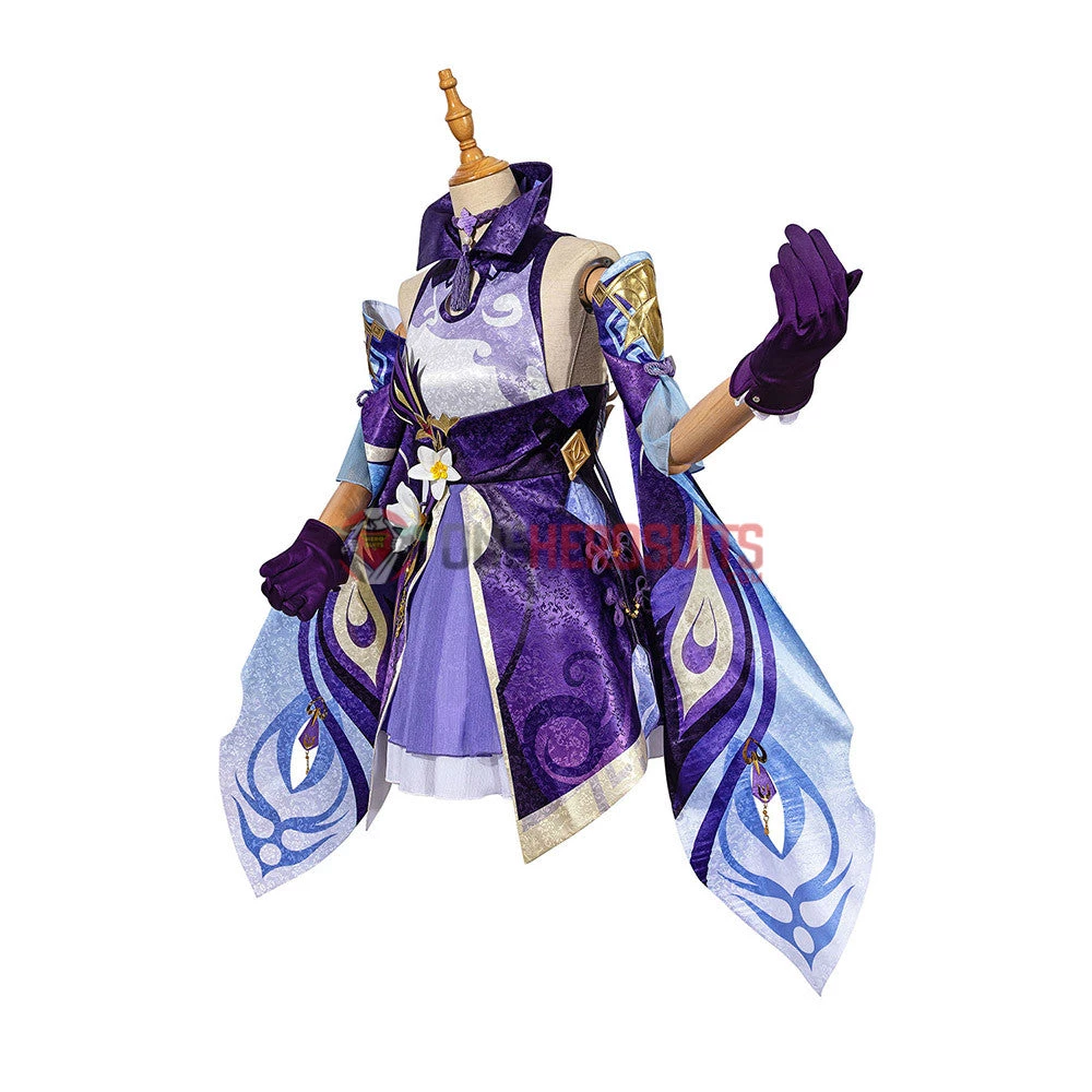 OneHeroSuits Keqing Cosplay Costumes Genshin Impact Female Cosplay Suit 7 OneHeroSuits Keqing Cosplay Costumes Genshin Impact Female Cosplay Suit