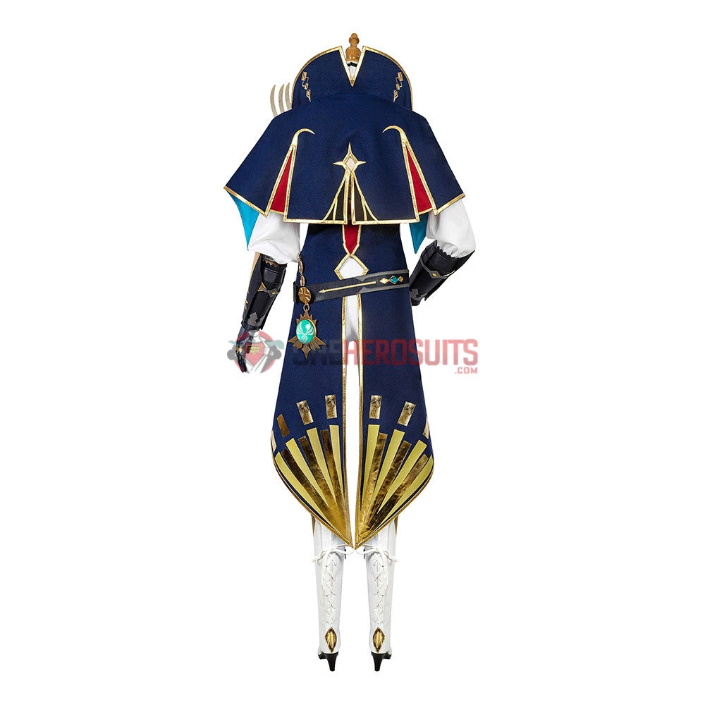 Costumes Genshin Impact Jean Cosplay Costume OneHeroSuits 3 Costumes Genshin Impact Jean Cosplay Costume OneHeroSuits