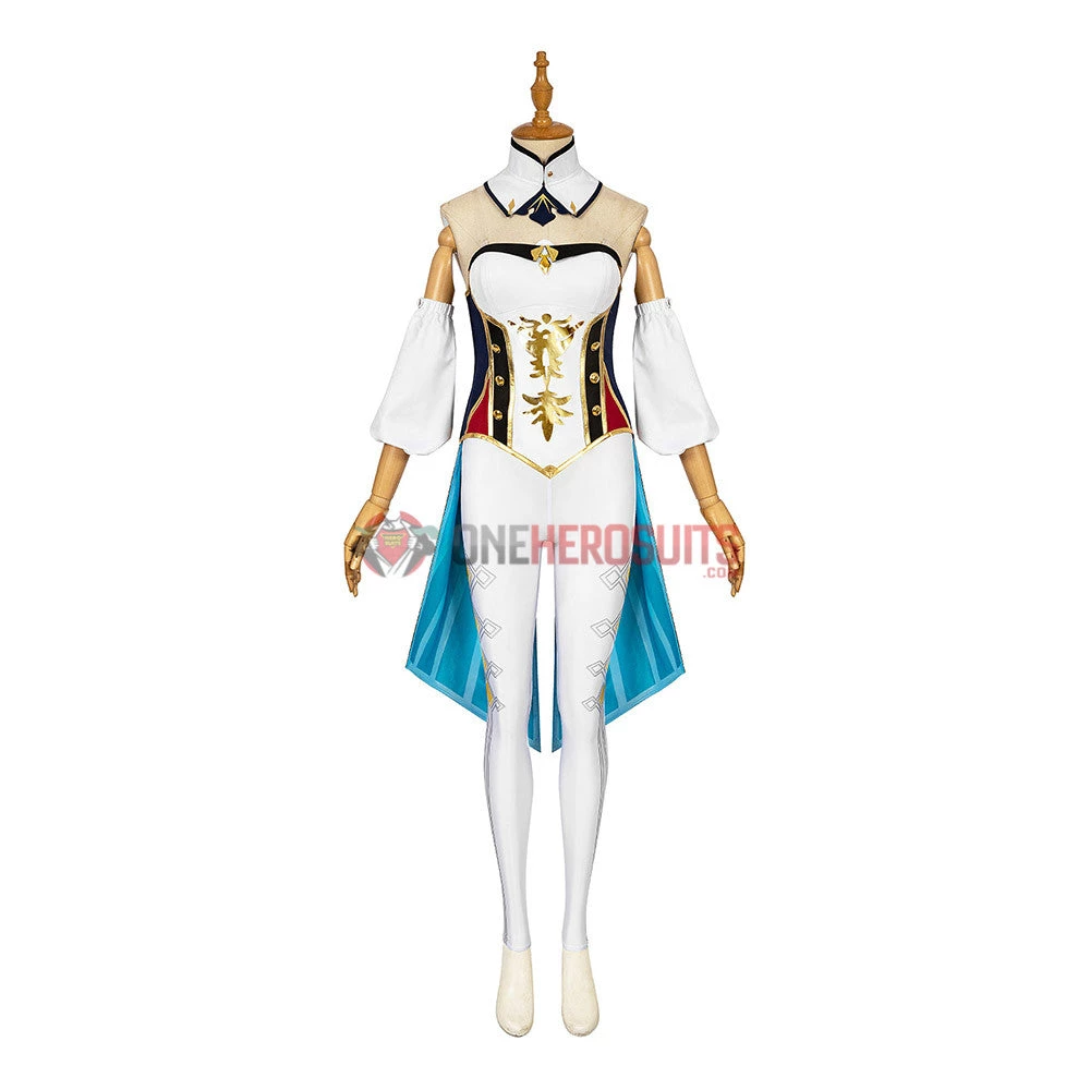 Costumes Genshin Impact Jean Cosplay Costume OneHeroSuits 7 Costumes Genshin Impact Jean Cosplay Costume OneHeroSuits