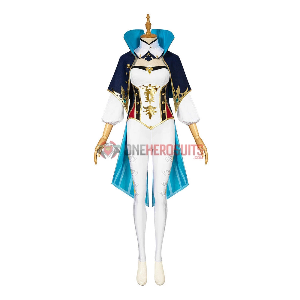 Costumes Genshin Impact Jean Cosplay Costume OneHeroSuits 8 Costumes Genshin Impact Jean Cosplay Costume OneHeroSuits