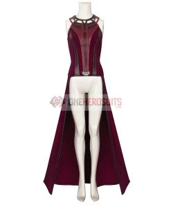 OneHeroSuits Costumes Wandavision Scarlet Witch Outfits Halloween Carnival Suit Cosplay Costume