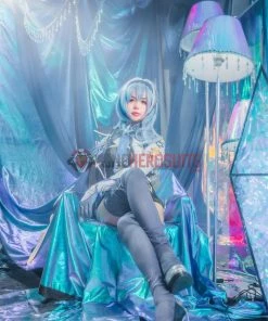 OneHeroSuits Eula Genshin Impact Cosplay Costume Full Set With Cosplay Boots Costumes