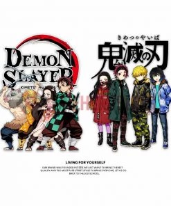 OneHeroSuits Demon Slayer Creative Print Anime T-shirt Nezuko/Tanjiro/Zenitsu/Inosuke