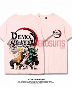 OneHeroSuits Demon Slayer Creative Print Anime T-shirt Nezuko/Tanjiro/Zenitsu/Inosuke