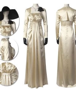 OneHeroSuits Alcina Dimitrescu Cosplay Costumes Resident Evil Village Cosplay Suits