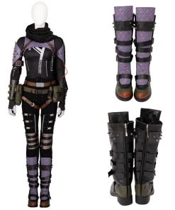 OneHeroSuits Costumes Apex Legends Wraith Cosplay Boots Renee Blasey Top Level Shoes