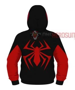 OneHeroSuits Kids Cosplay Kids Spiderman Creative 3D Printed Zip Hoodie