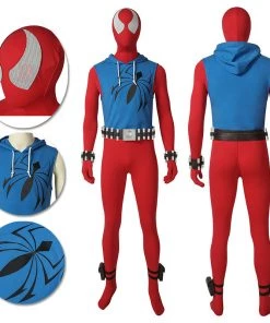 OneHeroSuits Costumes Ben Reily Cosplay Costume Scarlet Spider Man Cosplay Suit