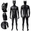 OneHeroSuits Expert-level Cosplay Bodysuit & Zentai Black Panther Cosplay Suit Spandex Black Panther Costume Detail Printed