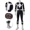 OneHeroSuits Black Ranger Cosplay Costumes Mighty Morphin Power Rangers Cosplay Suit