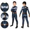 OneHeroSuits Captain America Suits For Kids Detail Printed Cosplay Costume For Halloween