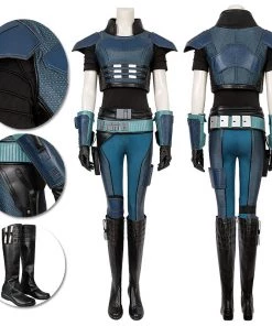 OneHeroSuits Cara Dune Cosplay Costumes The Mandalorian Leather Cosplay Suit