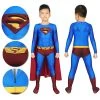 OneHeroSuits Christmas Gifts For Kids Superman Cosplay Costume Crisis On Infinite Earths Suit With Cloak Kids Cosplay