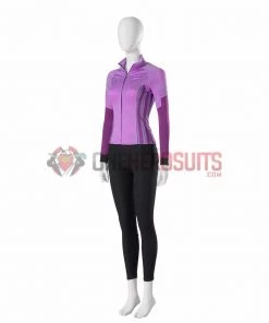 Hawkeye Cosplay Costumes Kate Bishop Purple OneHeroSuits