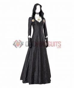 OneHeroSuits Resident Evil Village Cosplay Costumes Daniela Black Cosplay Suit 32 OneHeroSuits Resident Evil Village Cosplay Costumes Daniela Black Cosplay Suit